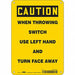 Safety Sign 10 in x 7 in Aluminum
