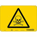 Safety Sign 7 in x 10 in Polyethylene