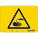 Safety Sign 7 in x 10 in Aluminum