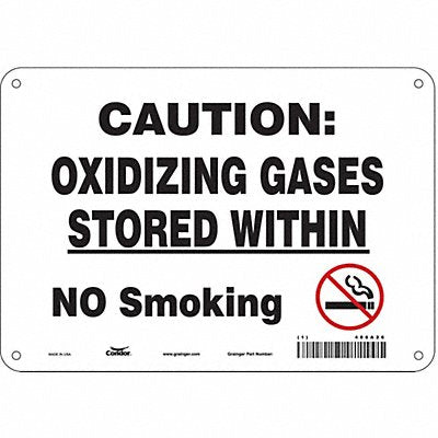 Chemical Sign 7 in x 10 in Aluminum