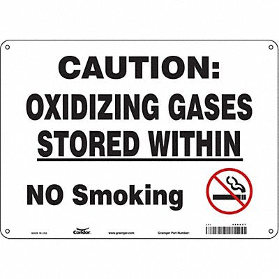 Safety Sign 10 inx14 in Aluminum