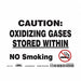 Safety Sign 5 inx7 in Vinyl