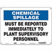 Safety Sign 10 inx14 in Aluminum