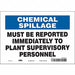 Safety Sign 7 in x 10 in Vinyl