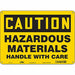 Safety Sign 10 in x 14 in Aluminum