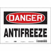 Safety Sign 7 inx10 in Vinyl