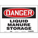 Safety Sign 10 in x 14 in Vinyl