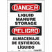 Safety Sign 14 in x 10 in Vinyl