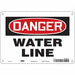 Safety Sign 7 in x 10 in Aluminum