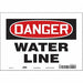 Safety Sign 7 in x 10 in Vinyl