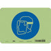 Safety Sign 7 in x 10 in Polyethylene
