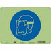 Safety Sign 10 in x 14 in Polyethylene