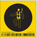 Safety Sign 2 1/4 inx2 1/4 in Vinyl