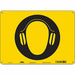 Safety Sign 10 in x 14 in Aluminum