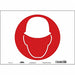 Safety Sign 10 in x 14 in Vinyl
