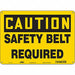 Safety Sign 10 inx14 in Polyethylene
