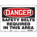 Safety Sign 10 inx14 in Aluminum