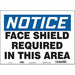 Safety Sign 10 in x 14 in Vinyl