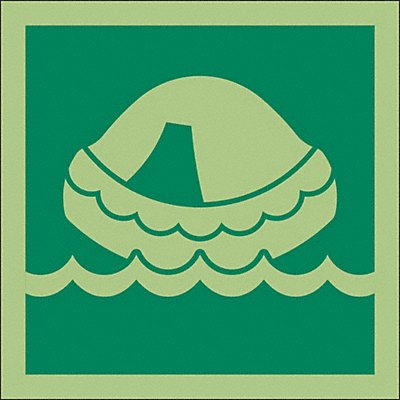 IMO Safety Sign 6inx6in Vinyl