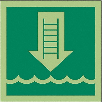 IMO Safety Sign 6inx6in Vinyl