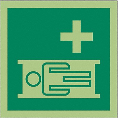 IMO Safety Sign 6inx6in Vinyl
