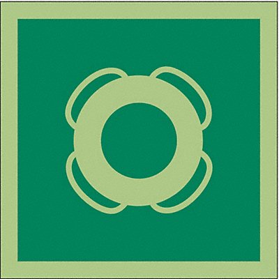 IMO Safety Sign 6inx6in Vinyl