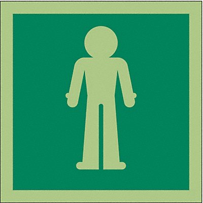 IMO Safety Sign 6inx6in Vinyl