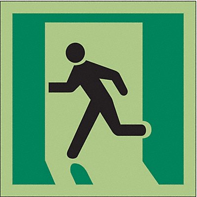 IMO Safety Sign 6inx6in Vinyl