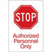 Facility Sign 9 inx6 in Acrylic