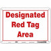 Safety Sign 7 in x 10 in Aluminum
