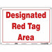 Safety Sign 10 inx14 in Aluminum