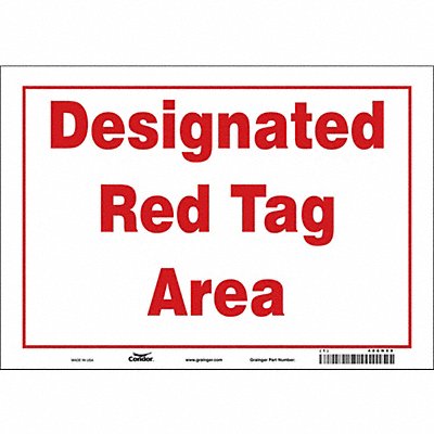 Safety Sign 7 in x 10 in Vinyl