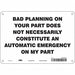 Safety Sign 7 in x 10 in Aluminum