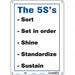 Safety Sign 14 inx10 in Aluminum