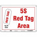 Safety Sign 10 in x 14 in Aluminum