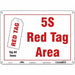 Safety Sign 10 inx14 in Polyethylene