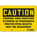 Safety Sign 7 in x 10 in Aluminum