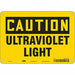 Safety Sign 7 in x 10 in Aluminum