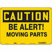 Safety Sign 10 in x 14 in Polyethylene