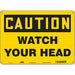 Safety Sign 10 inx14 in Aluminum