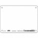 Safety Sign 5 inx7 in Polyethylene
