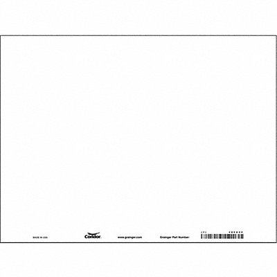 Safety Sign 18 inx24 in Polyethylene