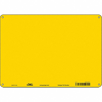 Safety Sign 10 inx14 in Aluminum