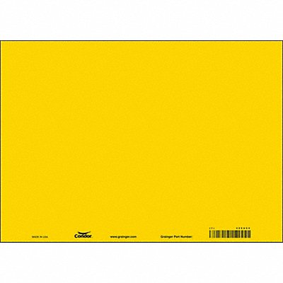 Safety Sign 10 inx14 in Vinyl PK10