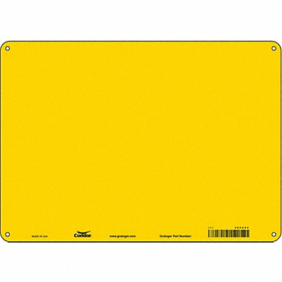 Safety Sign 10 inx14 in Polyethylene