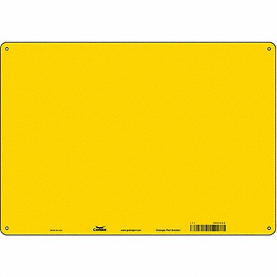 Safety Sign 14 inx20 in Polyethylene