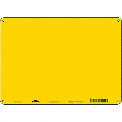 Safety Sign 10 inx14 in Aluminum PK10