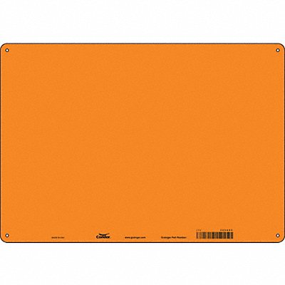 Safety Sign 14 inx20 in Polyethylene