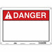 Safety Sign 10 inx14 in Polyethylene