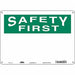 Safety Sign 10 inx14 in Polyethylene